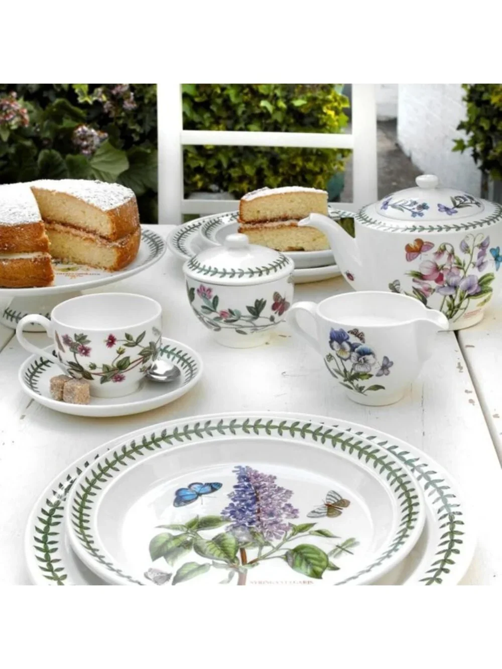 Exotic Floral Salad Plate - 8.5